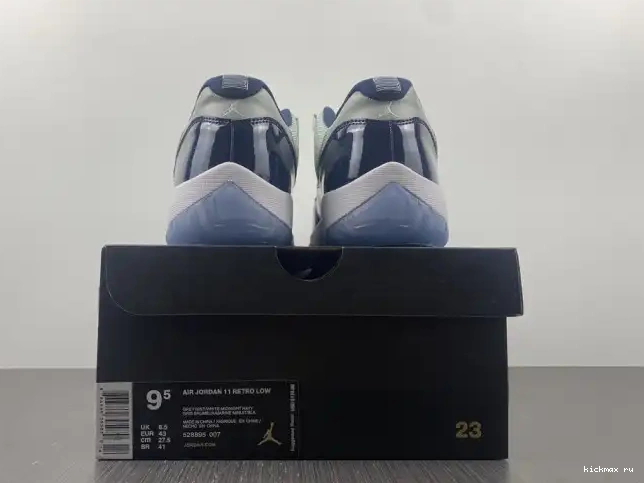 Rep MAX 11 Retro 528895-007 Air Jordan Low Georgetown 0625